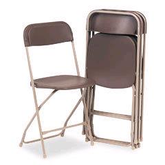 Rental store for Chair brown folding in Bensenville IL