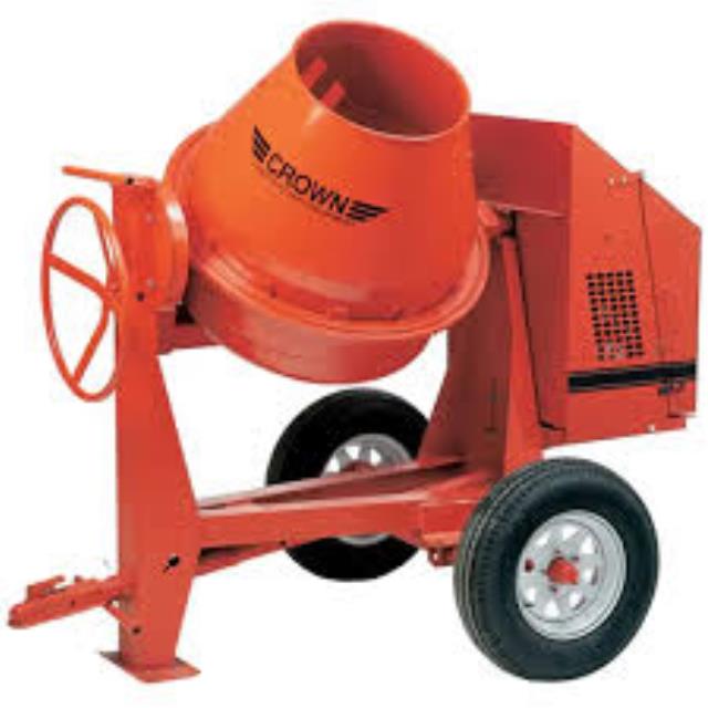 Rental store for Cement mixer tow behind 9cu  gas powered in Bensenville IL